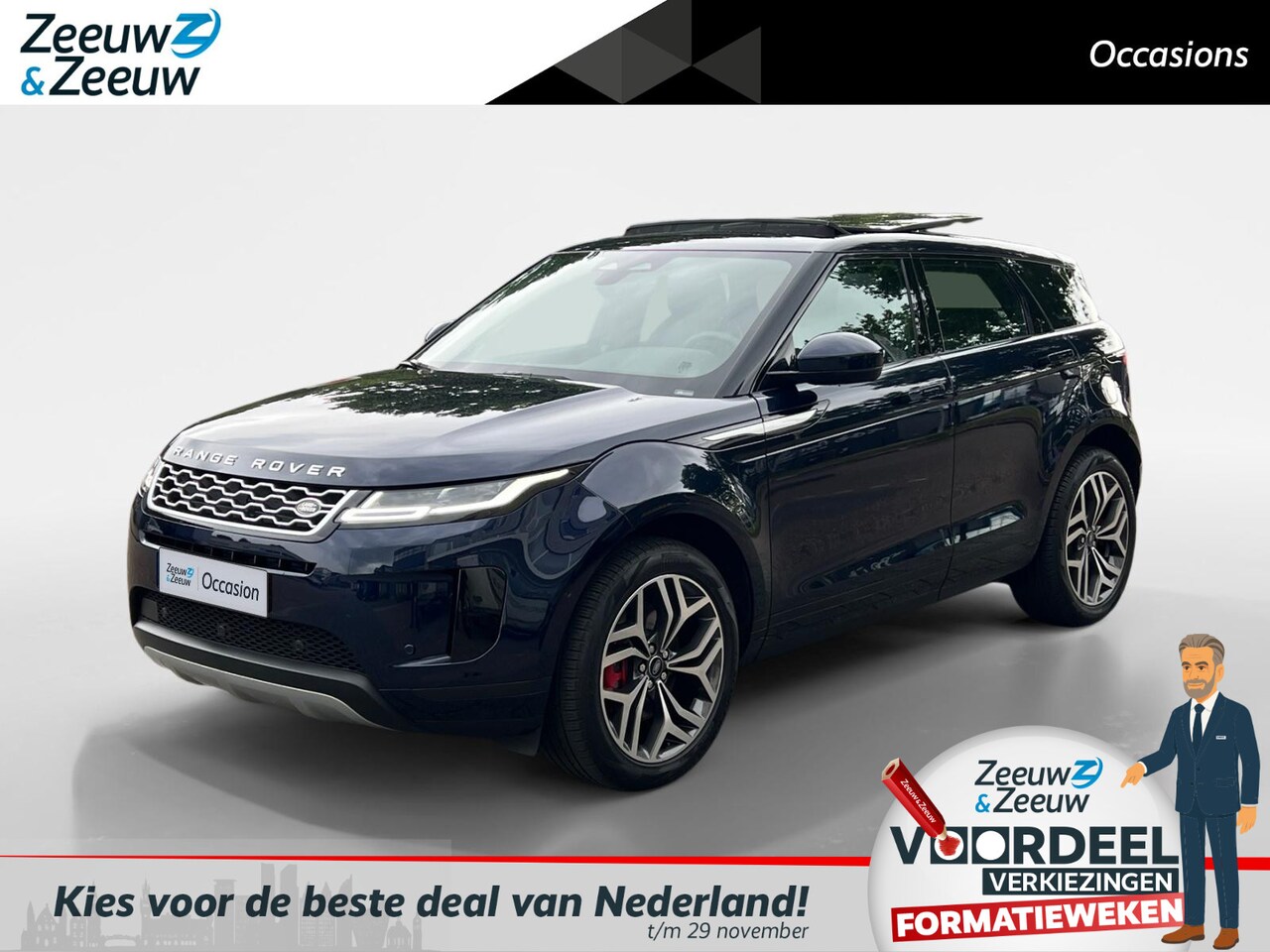 Land Rover Range Rover Evoque - 1.5 P300e AWD R-Dynamic SE | PANO | STOELVERWARMING | CAMERA | VIRTUAL COCKPIT | NL AUTO - AutoWereld.nl