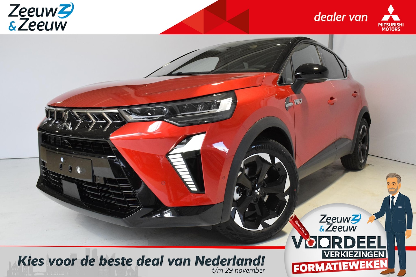 Mitsubishi ASX - 1.6 HEV AT Instyle | 8 JAAR GARANTIE | €3000,- Voorraad korting | Schuif-/kantel dak | Sto - AutoWereld.nl