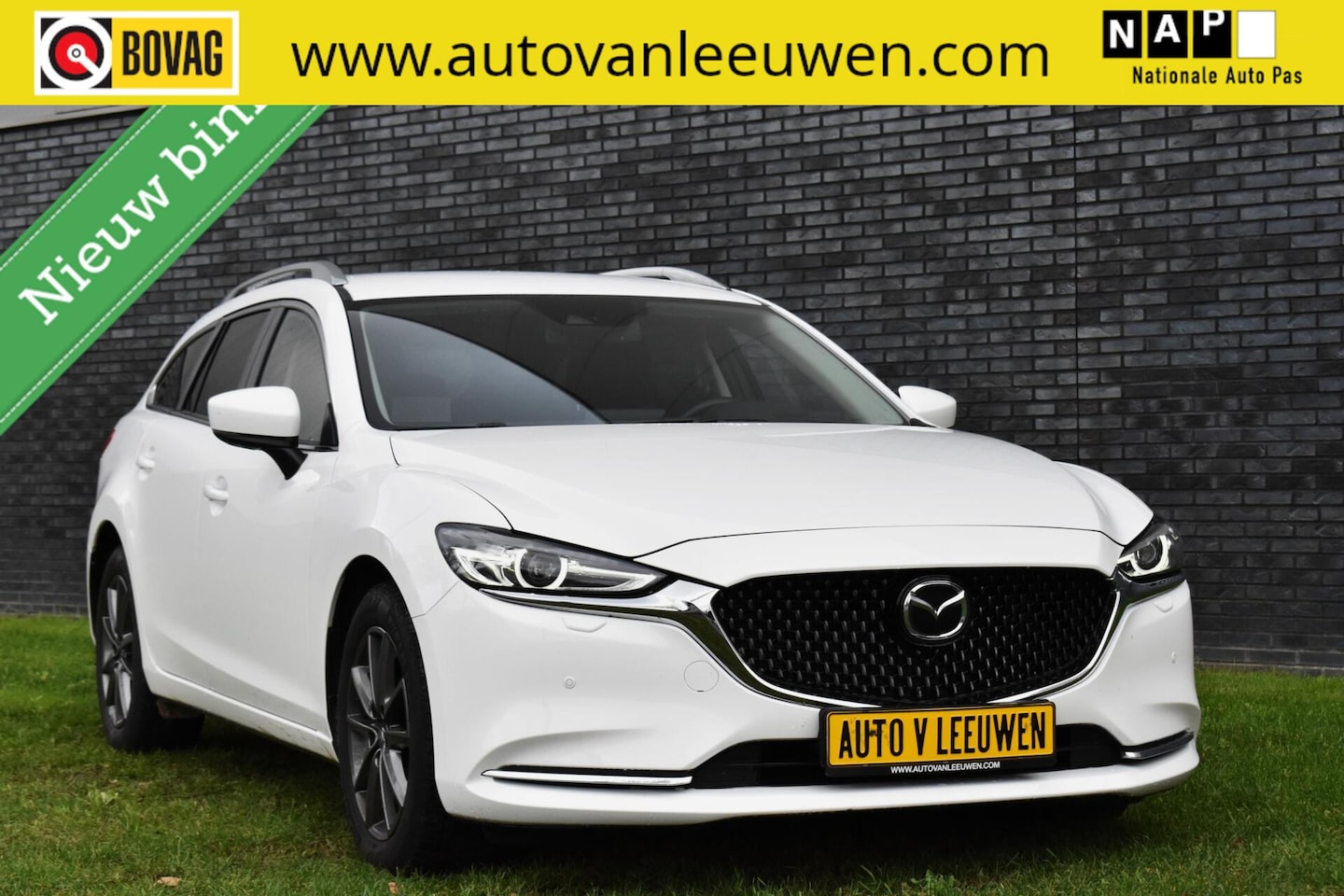 Mazda 6 Sportbreak - 2.0 SkyActiv-G 165 Exlusive-Line AUTOMAAT/ACC/CAMERA/DAB/ETC.! - AutoWereld.nl