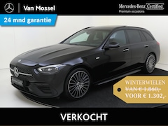 Mercedes-Benz C-klasse Estate - 300 e Business Solution AMG / Premium Plus/ Panoramadak/ 19 inch/ Night/ Burmester/ Stoelv