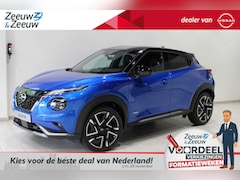 Nissan Juke - 1.6 Hybrid N-Design | € 1500, = KORTING INCLUSIEF INRUILPREMIE* | TWO TONE | ACHTERUITRIJC