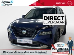 Nissan X-Trail - 1.5 e-4orce Tekna Plus 4WD *1800kg trekgewicht*Vol lederen bekleding*Camera360vieuw*Stoel