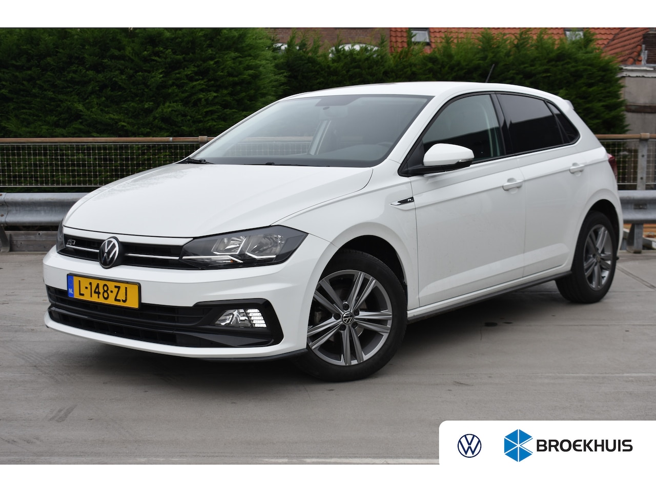 Volkswagen Polo - 1.0 TSI R-Line Edition | ACC | Apple Carplay | 16" LM velgen | Airco | - AutoWereld.nl