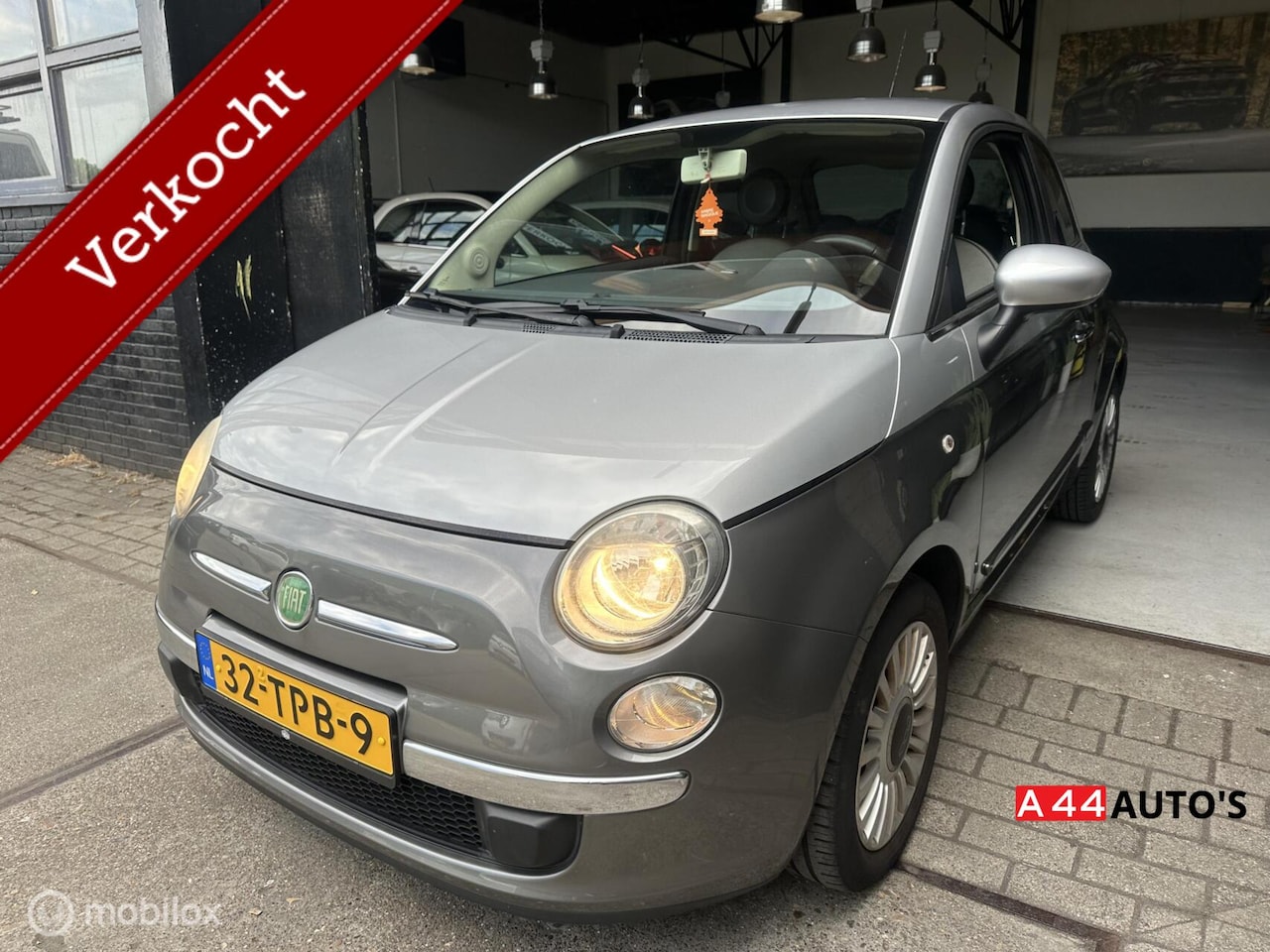 Fiat 500 - 1.2 Bicolore*NL AUTO * Blue&Me*NAP✅*MULTI STUURWIEL - AutoWereld.nl