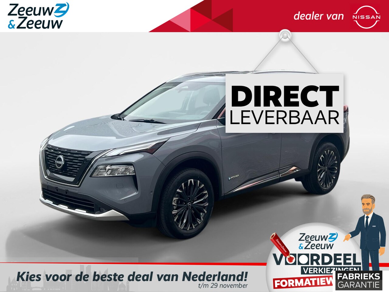 Nissan X-Trail - 1.5 e-4orce Tekna Plus 4WD | Nu in prijs verlaagd inclusief €1300,-- inruilpremie | Schuif - AutoWereld.nl