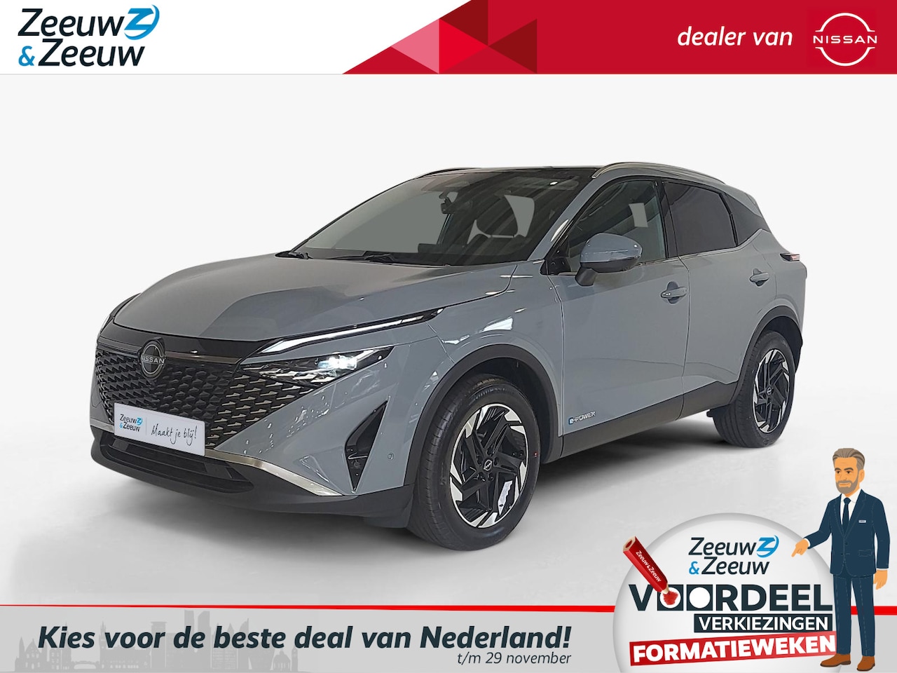 Nissan Qashqai - 1.3 MHEV Xtronic N-Connecta Nieuwste Model| €3.000,- Korting! | DIVERSE MODELLEN OP VOORRA - AutoWereld.nl