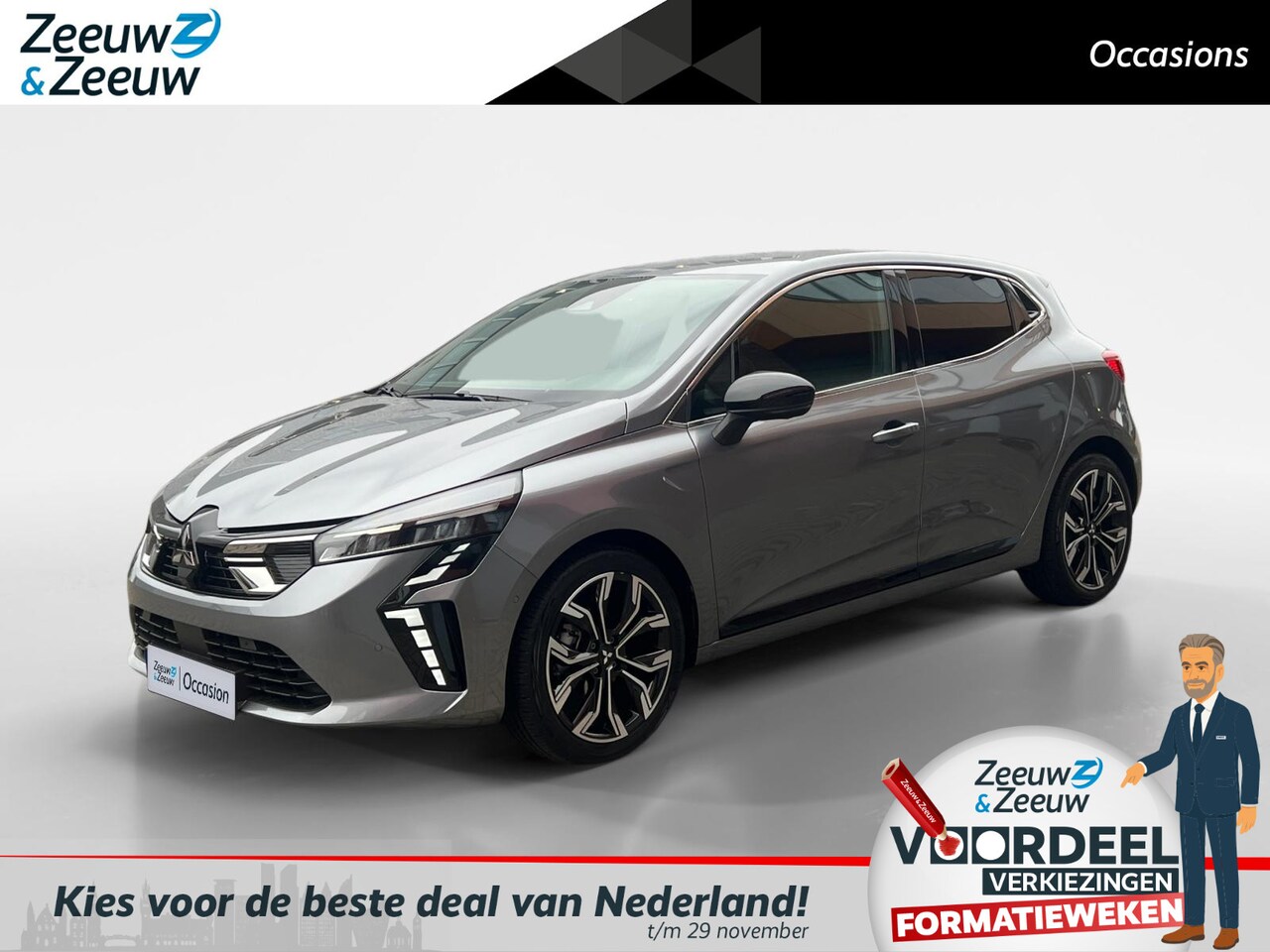 Mitsubishi Colt - 1.0T MT Instyle | 360-Camera | Parkeersensoren | Dodehoek detectie | Navigatie | Apple Car - AutoWereld.nl