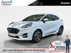 Ford Puma - 1.0 EcoBoost Hybrid ST-Line Automaat | afneembare trekhaak | voorstoelen verwarmd | cruise
