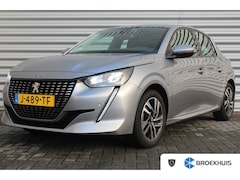 Peugeot 208 - 1.2 PURETECH 100PK ALLURE AUTOMAAT / NAVI / LEDER / CLIMA / FULL-LED / 16" LMV / KEYLESS /