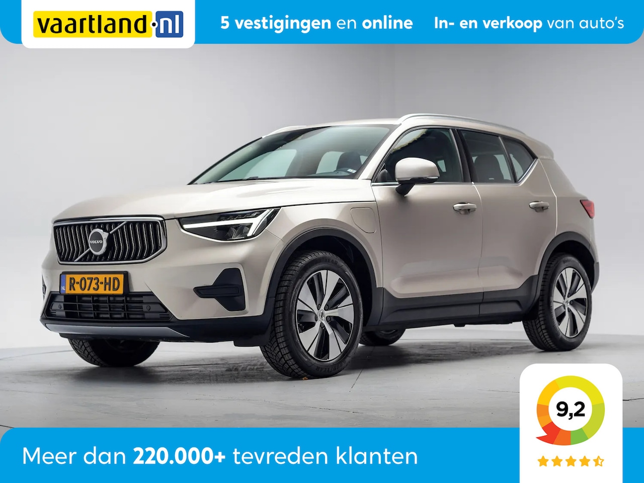 Volvo XC40 - T4 Recharge 211pk Plus Bright [ Leder Harman/Kardon Stoelverwarming Trekhaak ] - AutoWereld.nl