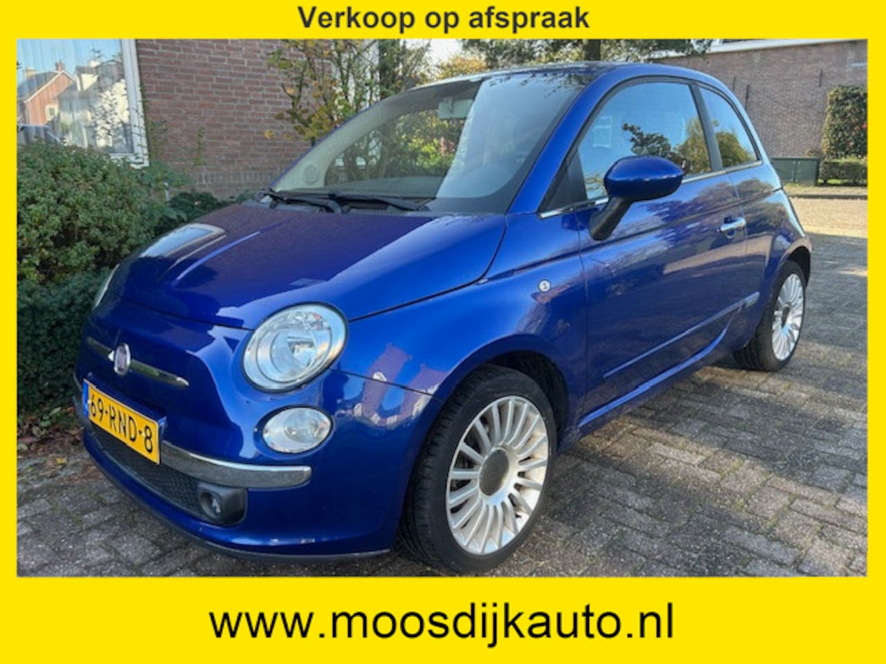 Fiat 500 - 1.2 Sport Automaat/ NL Auto/ airco/ NAP/ verkoop op afspraak bel 06-53226433 - AutoWereld.nl
