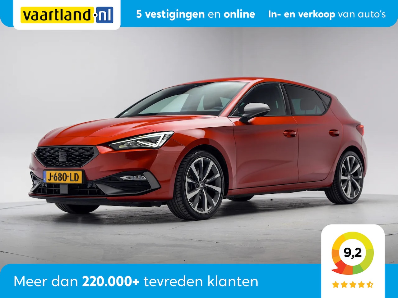 SEAT Leon - 1.5 TSI FR Launch Ed. Aut. [ LED Virtual Navi Camera ] - AutoWereld.nl