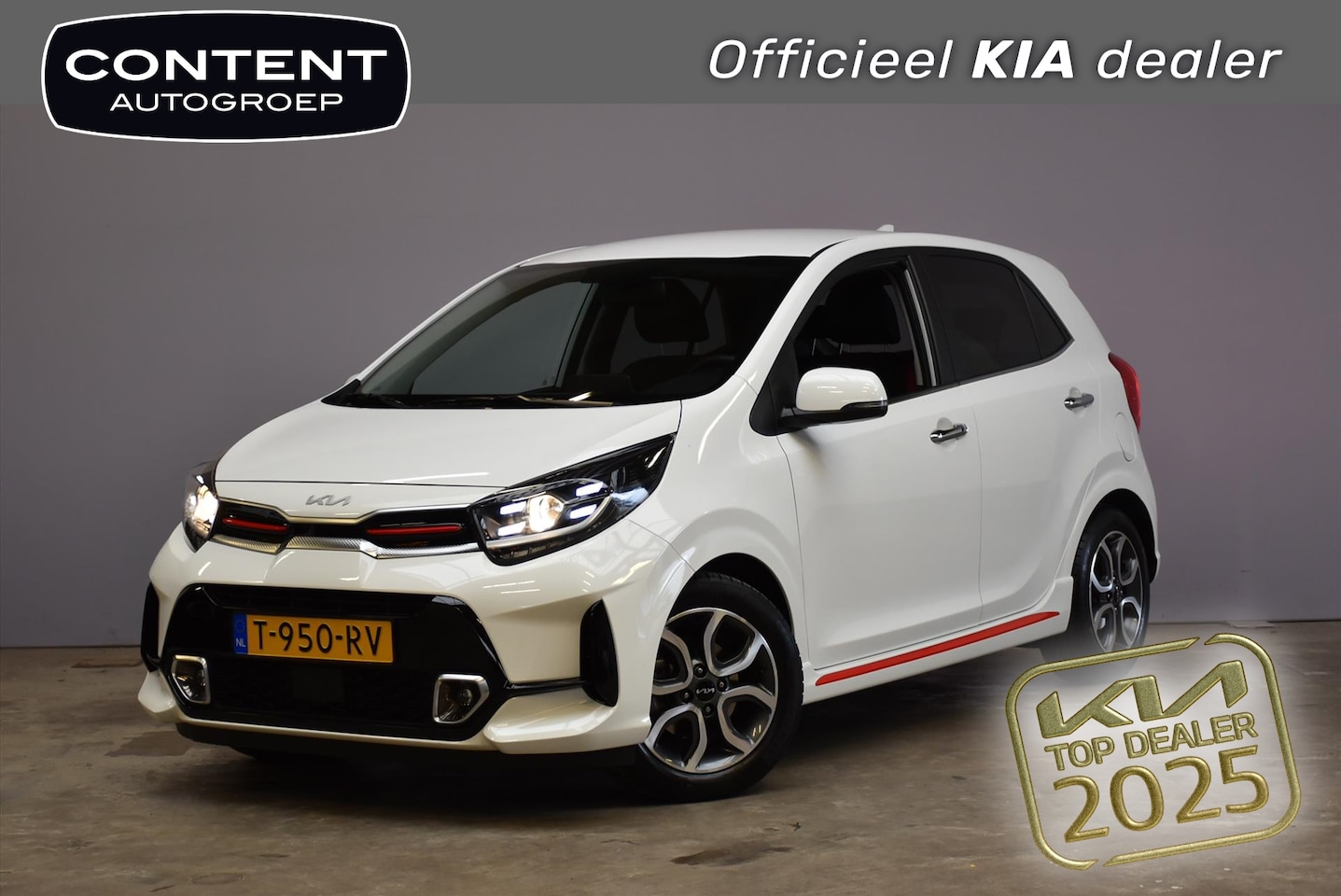 Kia Picanto - 1.0 DPi 67pk 4-zits GT-Line | Navigatie | Climate | Camera | Leder - AutoWereld.nl