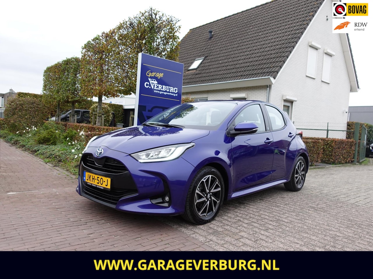 Toyota Yaris - 1.5 Hybrid Dynamic (Navi/Carplay,Camera,AdaptiveCruise,Stoelverwarming) - AutoWereld.nl