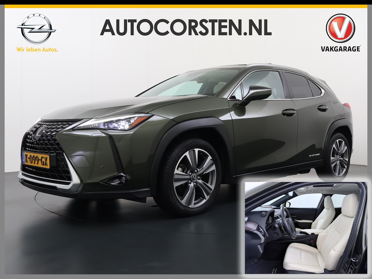 Lexus UX - 300e 54kWh 204pk Executive Leder Navi Ecc 360°Camera Stoel+Stuurverwarming Schuif/Kantelda - AutoWereld.nl