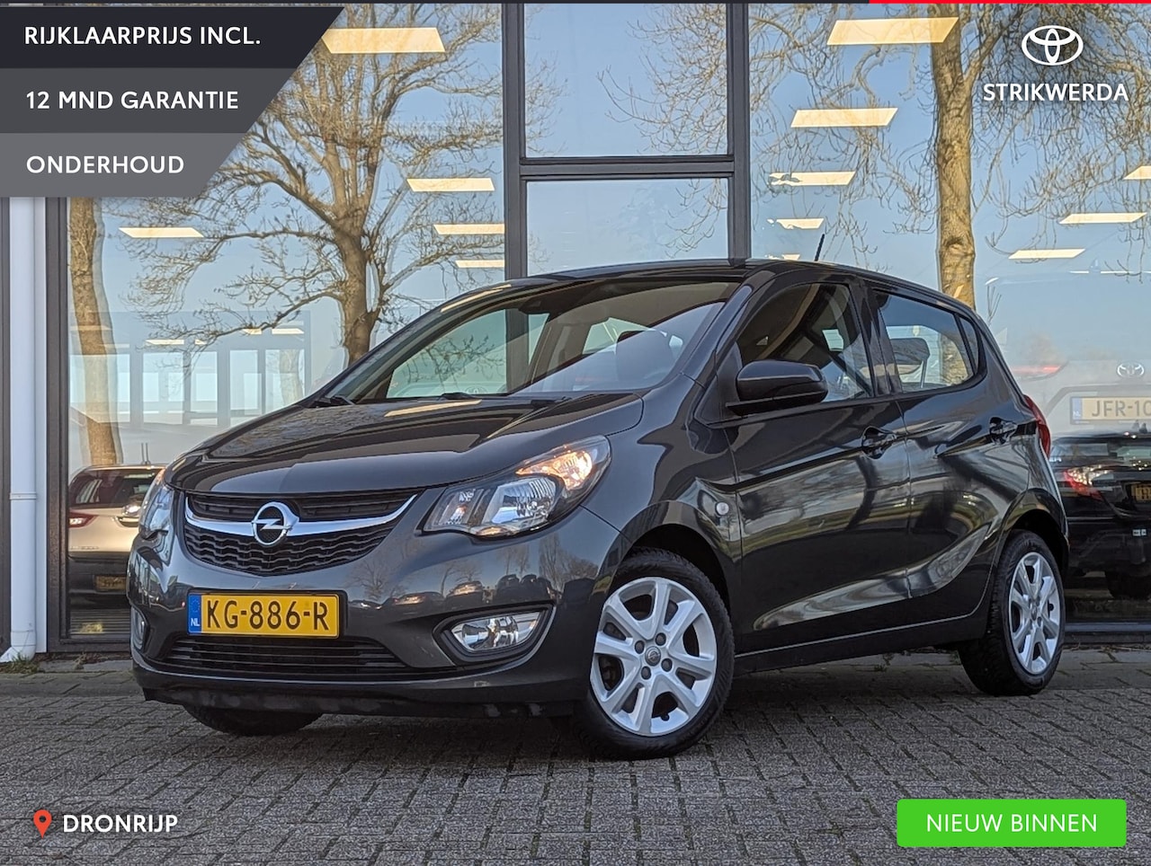 Opel Karl - 1.0 ecoFLEX Edition | Airco | Cruise Control | Elek. ramen | All Season - AutoWereld.nl