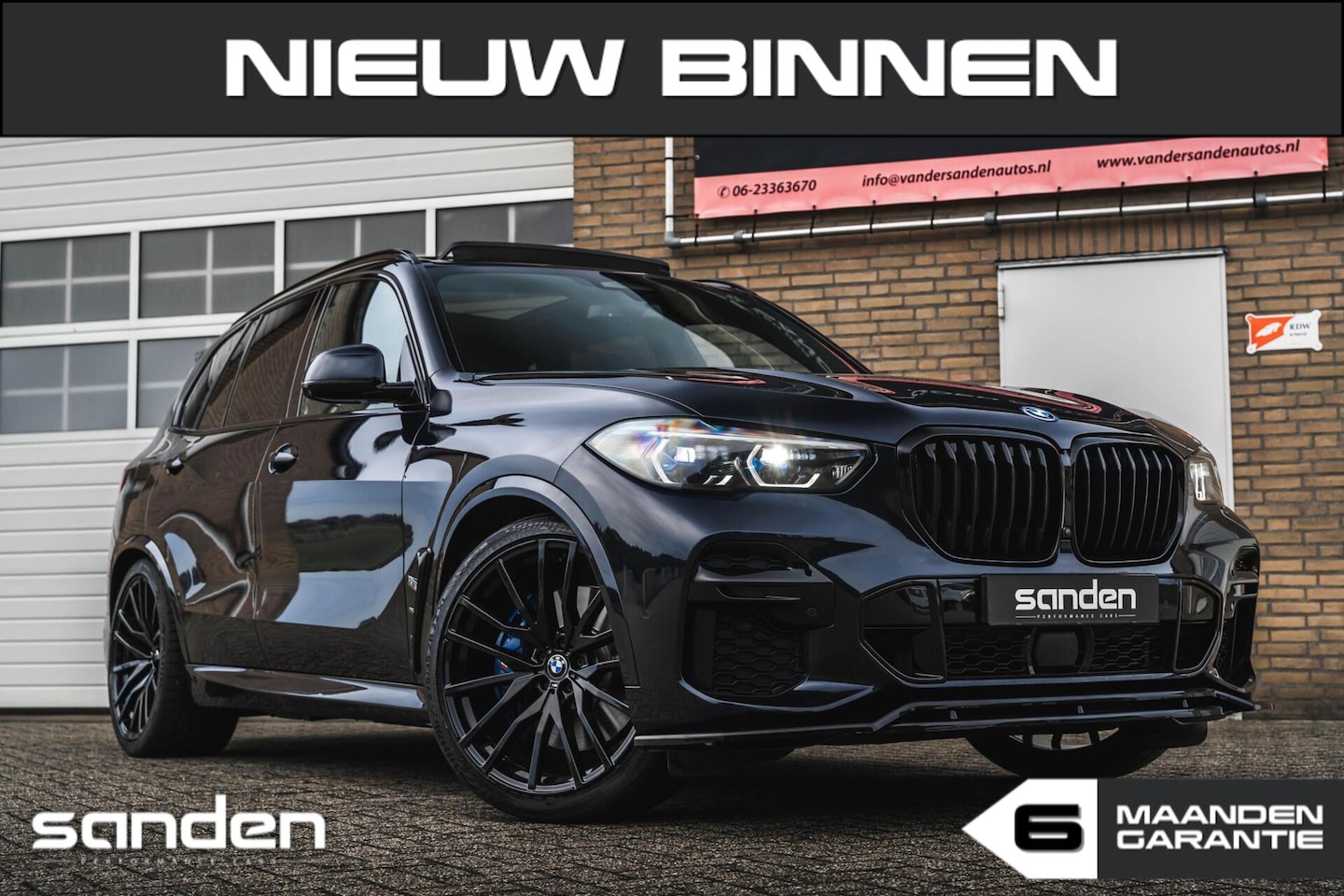 BMW X5 - xDrive45e M-sport|M-Seats|Pano|360°|22''|Luchtver|BTW - AutoWereld.nl