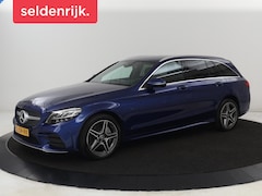 Mercedes-Benz C-klasse - 300de AMG | Trekhaak | Stoelverwarming | Carplay | Leder/Alcantara | Full LED | Navigatie