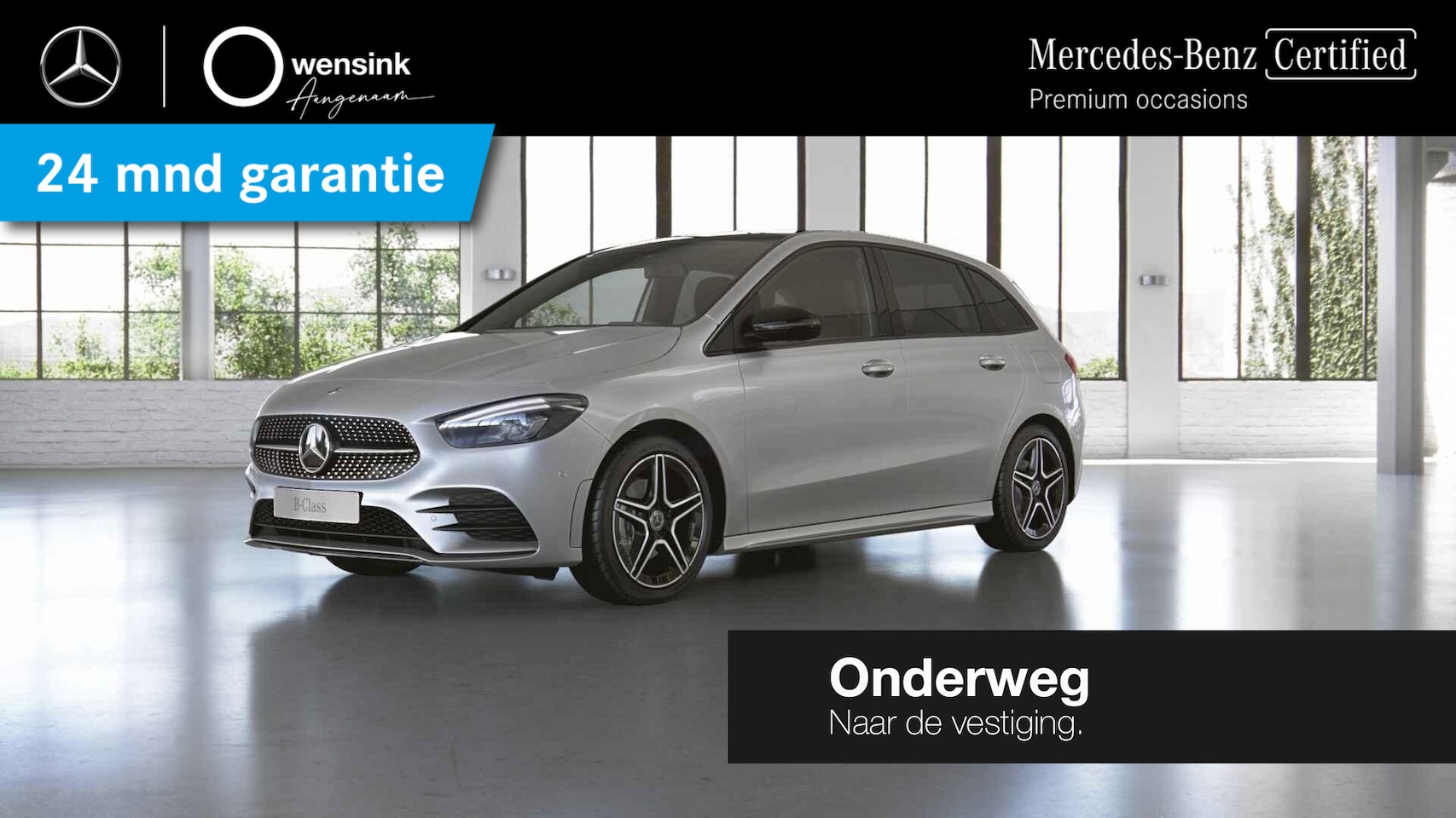 Mercedes-Benz B-klasse - 180 Advantage | AMG | Night | Panoramadak | Trekhaak | Stoelverwarming | Widescreen | Acht - AutoWereld.nl