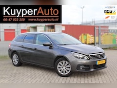 Peugeot 308 SW - 1.2 PureTech Blue Lease Premium AUTOMAAT LEDER NAP /MEDIA/PANO CAMERA - PARKEERSENSOREN
