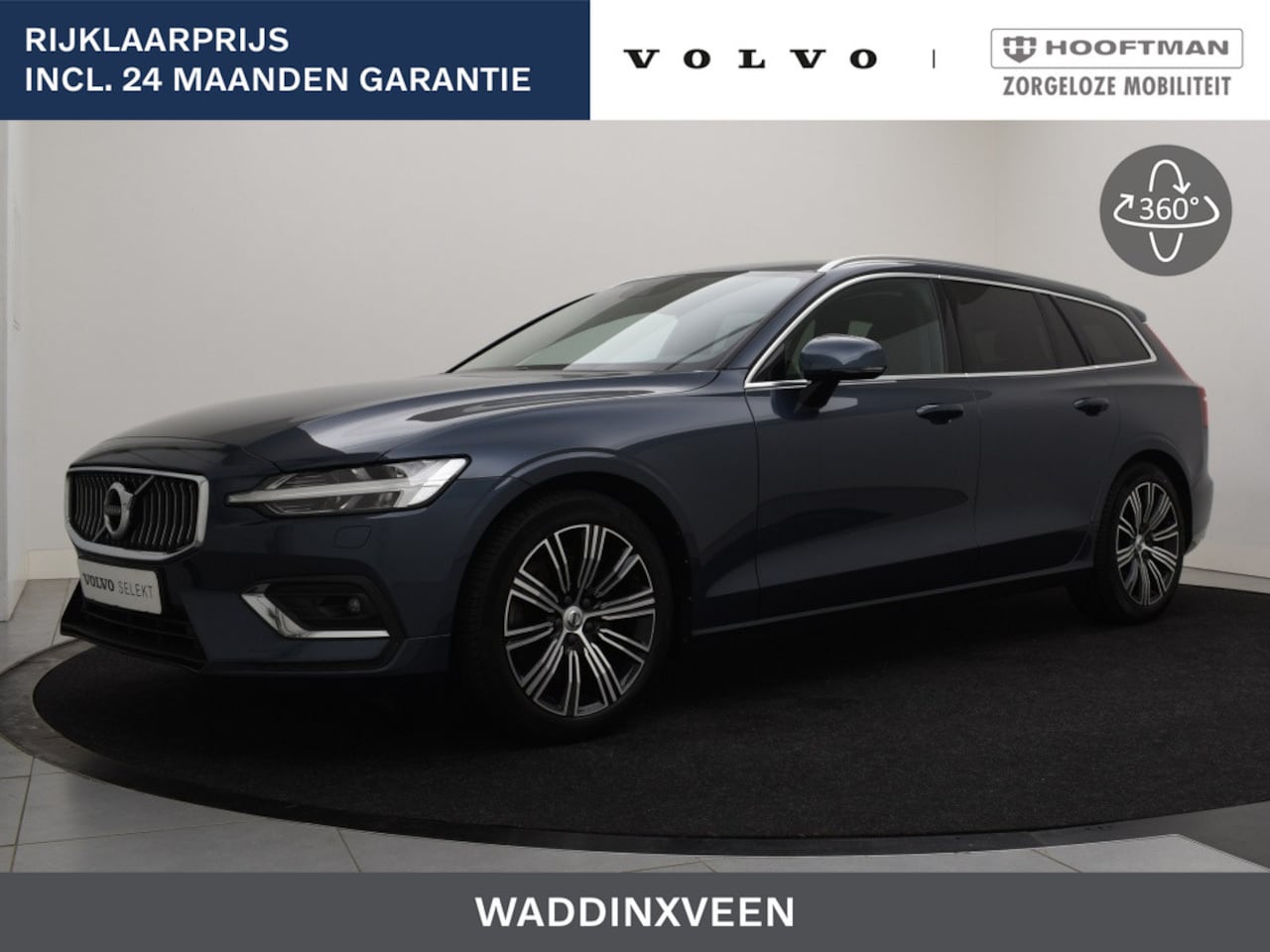 Volvo V60 - B5 AUT(8) INSCRIPTION ACC BLIS HARMAN KARDON FULL-LED KEYLESS - AutoWereld.nl