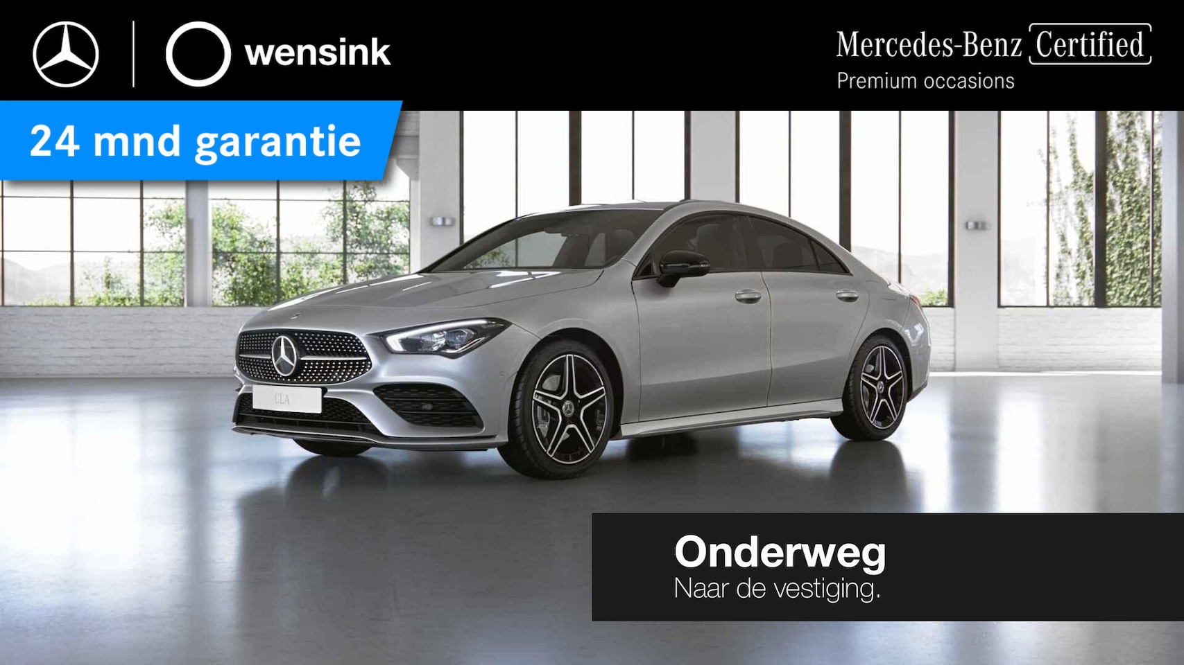 Mercedes-Benz CLA-Klasse - 180 Business Solution AMG | Night | Trekhaak | Stoelverwarming | Widescreen | Achteruitrij - AutoWereld.nl