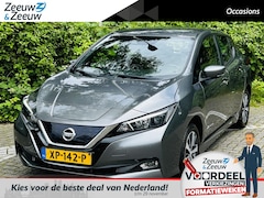 Nissan LEAF - N-Connecta 40 kWh | AUTOMAAT | ALL.SEASON BANDEN | KEYLESS | STOEL & STUUR VERWARMING | NA