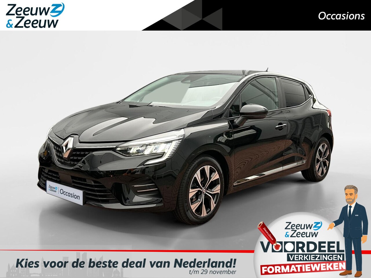 Renault Clio - 1.0 TCe 90 Evolution | Navigatie | DAB | Airco | Cruise Control | Parkeersensoren | LM Vel - AutoWereld.nl