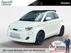 Fiat 500 C - La Prima 42 kWh Automaat | 1e eigenaar | Elektrisch Schuifdak/Cabrio | Digital Cockpit | C