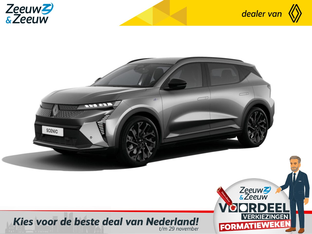 Renault Scenic E-Tech - EV87 long range esprit Alpine MY25 | 2x uit voorraad leverbaar | Nu nog met 17% bijtelling - AutoWereld.nl