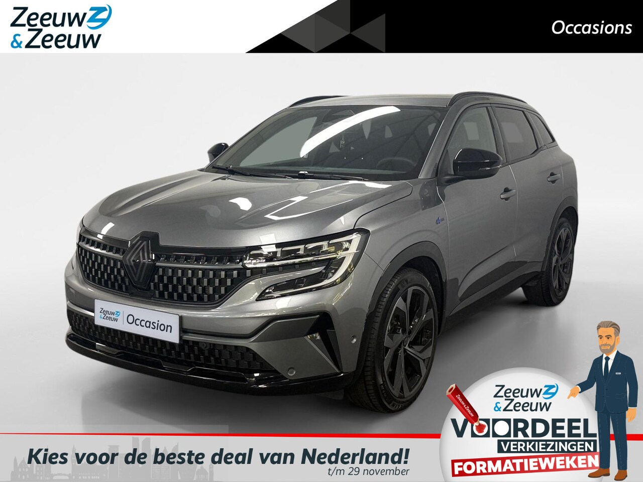 Renault Austral - 1.2 E-Tech full hybrid 200 techno esprit Alpine AUTOMAAT NAVI AIRCO ADAPTIEVE CRUISE CONTR - AutoWereld.nl