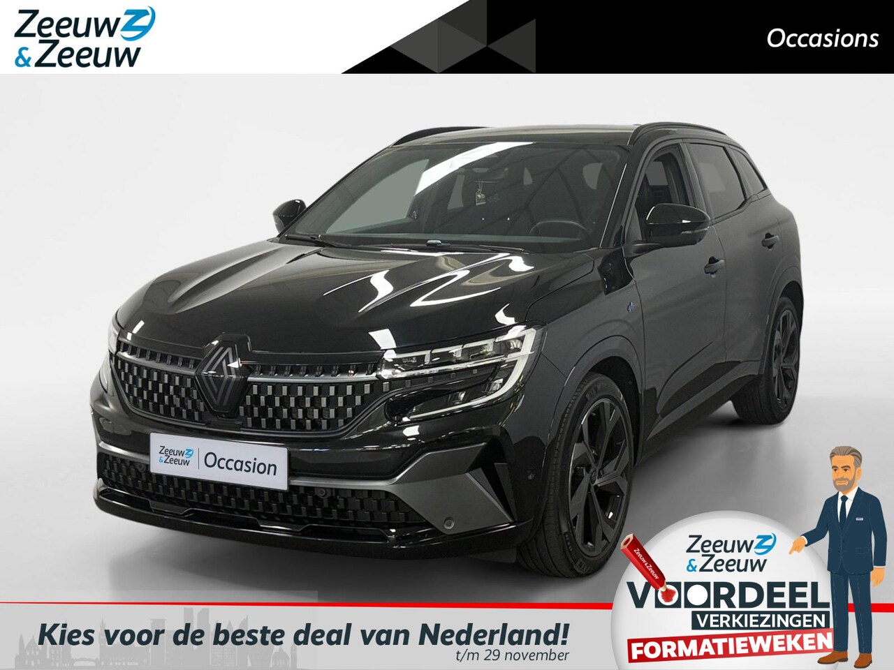 Renault Austral - 1.2 E-Tech full hybrid 200 iconic esprit Alpine AUTOMAAT NAVI AIRCO ADAPTIEVE CRUISE CONTR - AutoWereld.nl