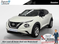 Nissan Juke - 1.0 DIG-T Acenta AIRCO CAMERA STOELVERWARMING APPLE CARPLAY ANDROID AUTO CRUISE CONTROLE H