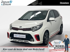 Kia Picanto - 1.0 T-GDI GT-Line NAVI AIRCO CAMERA PARKEERSENSOREN CRUISE CONTROL VERWARMDE VOERSTOELEN L