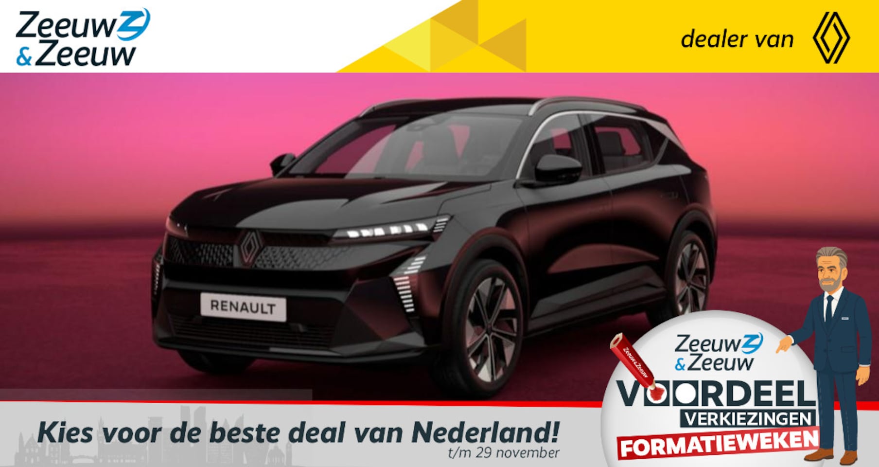 Renault Scenic E-Tech - EV60 comfort range evolution | NU BINNEN / NU MET 3700.- VOORRAAD VOORDEEL! - AutoWereld.nl