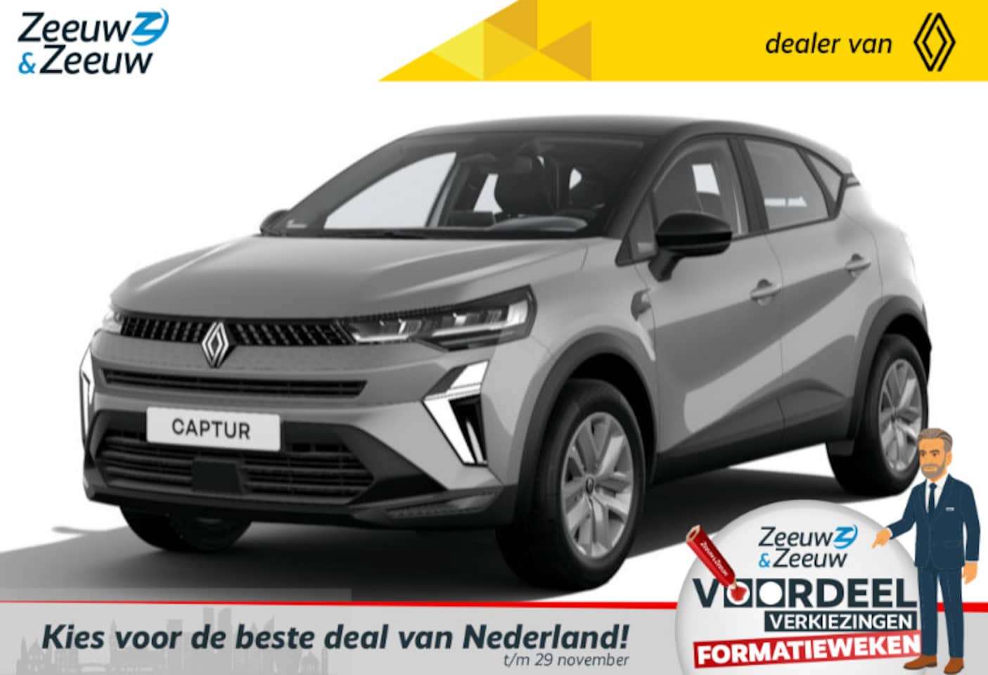 Renault Captur - 1.0 TCe 90 Evolution | NIEUW TE BESTELLEN NU MET €2.000,- SALE & SALE KORTING!!! - AutoWereld.nl