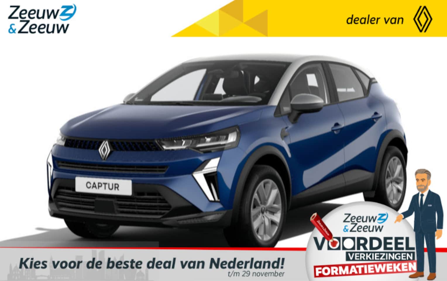 Renault Captur - 1.0 TCe 90 Evolution | NIEUW TE BESTELLEN NU MET €2.000,- SALE & SALE KORTING!!! - AutoWereld.nl