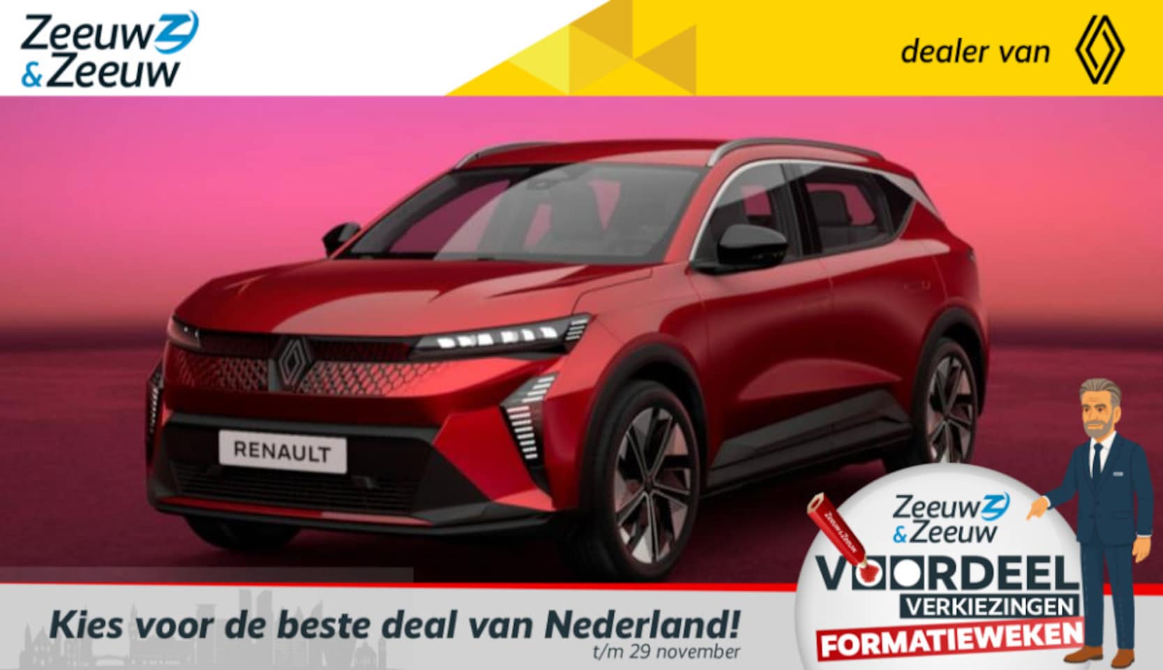 Renault Scenic E-Tech - EV60 comfort range evolution | NU BINNEN / NU MET 3700.- VOORRAAD VOORDEEL! - AutoWereld.nl