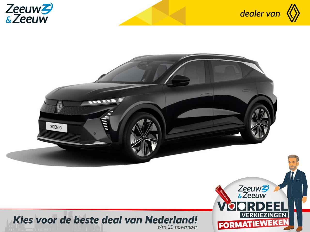 Renault Scenic E-Tech - EV60 Comfort Range Techno 170 PK | Nu nog met 17% bijtelling !| Pack Advanced Driving Assi - AutoWereld.nl