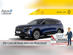 Renault Espace - E-Tech full hybrid 200 techno 7p. | € 3800, - korting bij registratie dit jaar | 5 jaar ga