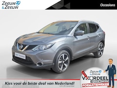 Nissan Qashqai - 1.2 Connect Edition Panodak | Trekhaak afneembaar | Achteruitrijcamera | 17 inch Lichtmeta