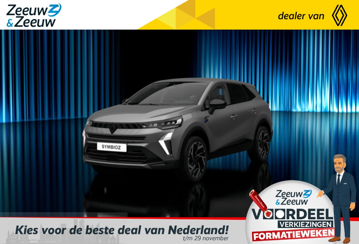 Renault Symbioz - 1.6 E-Tech full hybrid 145 esprit Alpine Uit voorraad leverbaar op = op - AutoWereld.nl