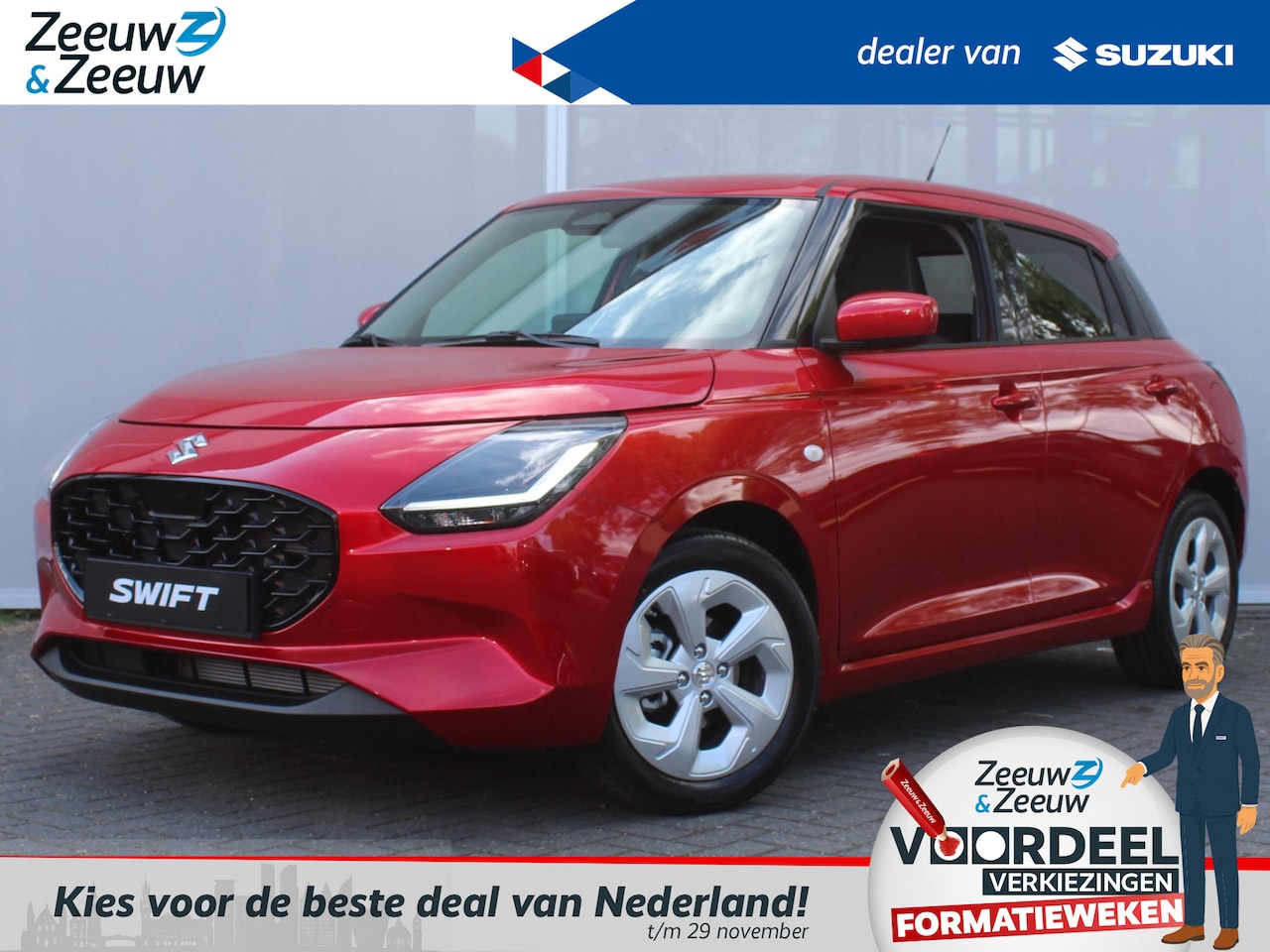 Suzuki Swift - 1.2 Select | Beste deal van NL! | €2500 korting - AutoWereld.nl