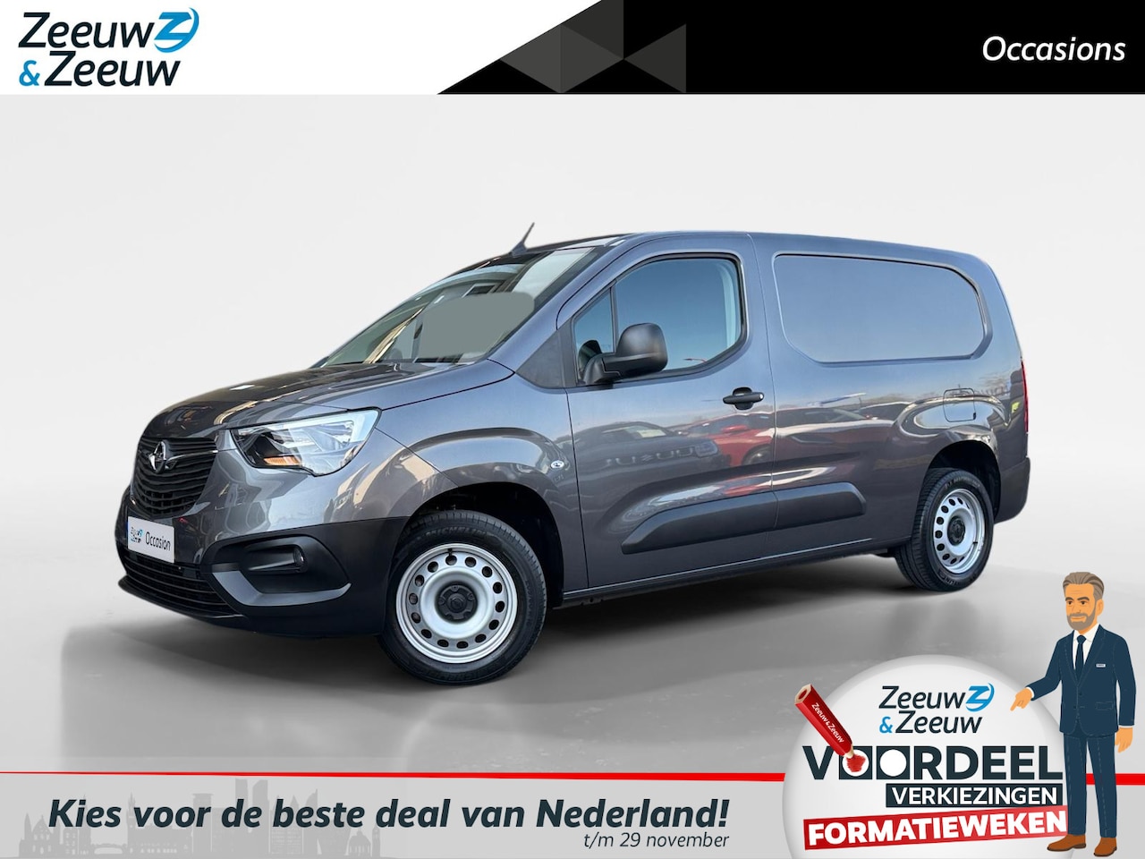 Opel Combo - 1.5D L2H1 Edition | Navigatie | Cruise Control | Betimmering | Laadvloer | - AutoWereld.nl