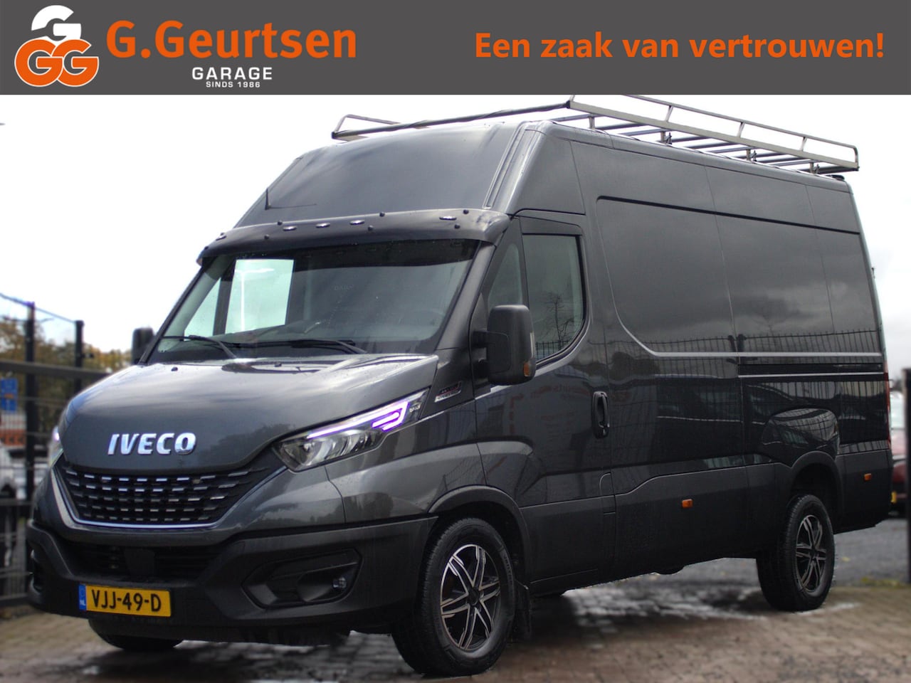 Iveco Daily - 35S18HV 3.0 352 H2 Trekhaak 3500 KG., Full LED, Comfort stoelen, Navigatie - AutoWereld.nl