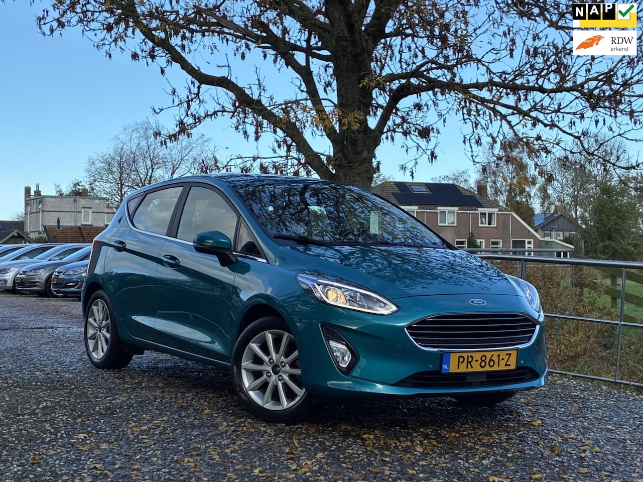 Ford Fiesta - 1.0 EcoBoost Titanium | B&O Sound + Navi + Clima + Cruise nu €8.975,-!! - AutoWereld.nl