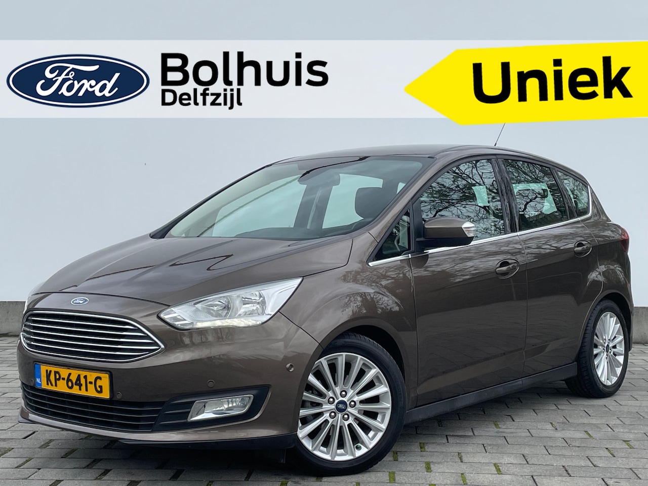 Ford C-Max - EcoBoost Titanium | Navi | Climate Control | Cruise Control | Parkeersensoren | Verwarmde - AutoWereld.nl