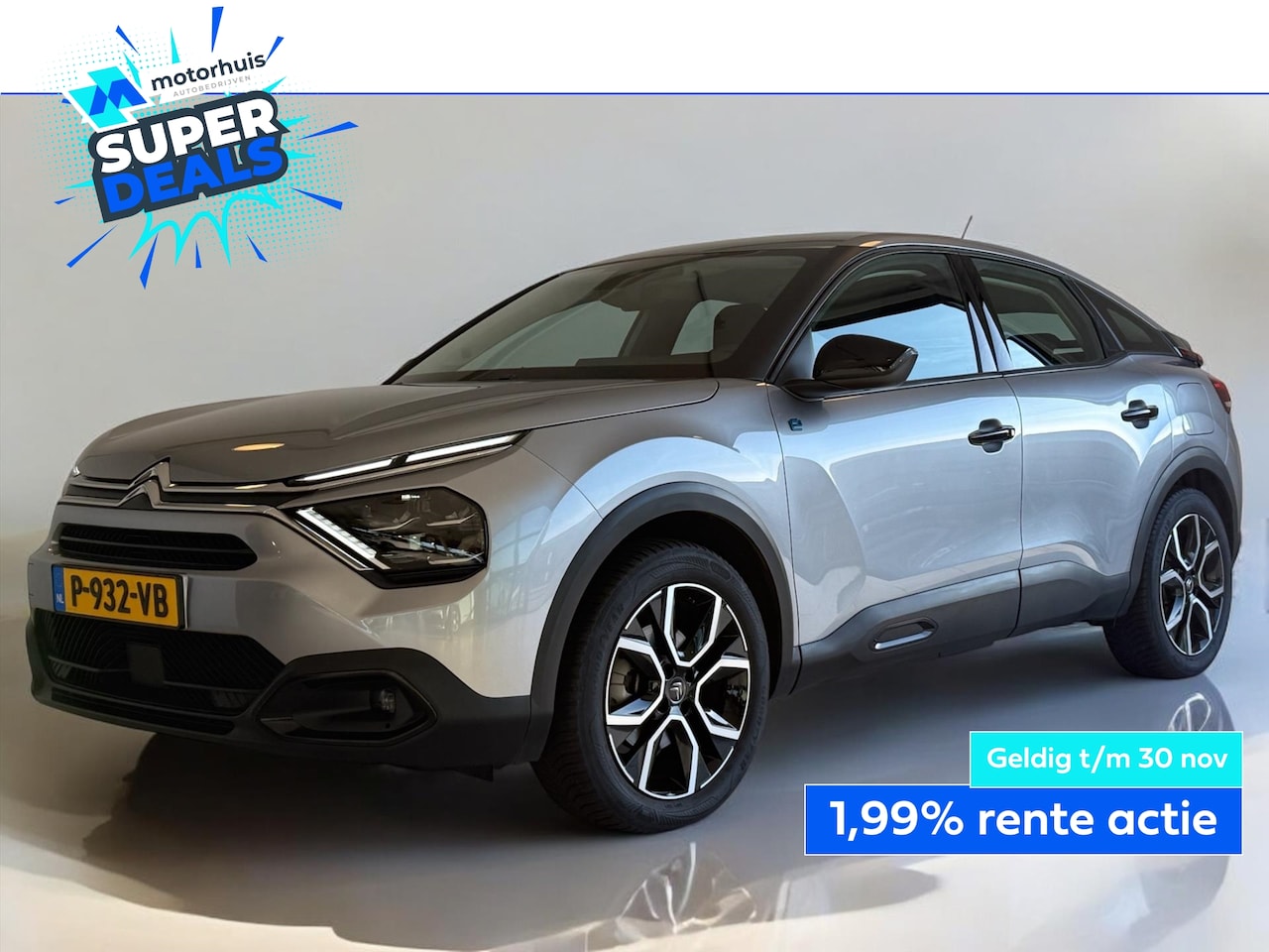 Citroën Ë-C4 - EV 50kWh 136pk Feel PDC | CAMERA | NAVI | LMV | CARPLAY - AutoWereld.nl