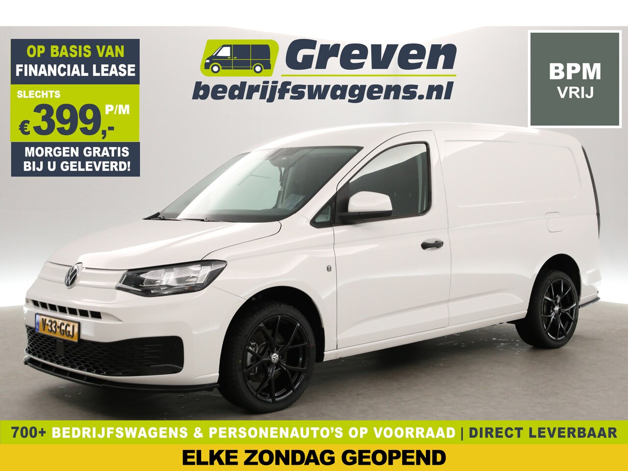 Volkswagen Caddy Cargo Maxi - 2.0 TDI 123PK L2H1 | BPM VRIJ | Clima | Carplay | Cruise | Parkeersens. | Licht&Zicht Pakk - AutoWereld.nl