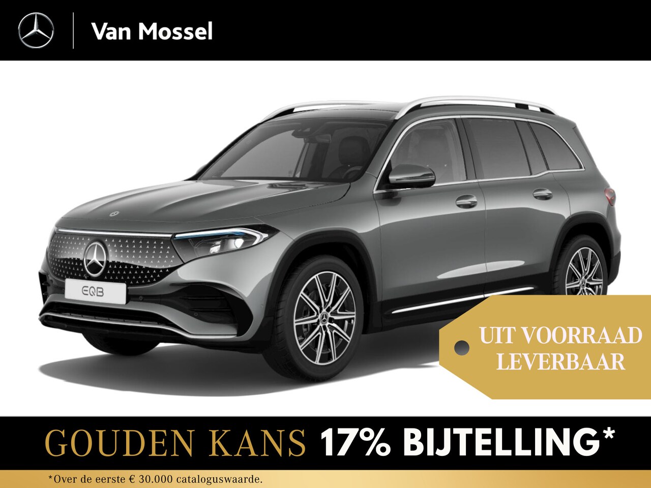 Mercedes-Benz EQB - 250+ Business Solution AMG / Memory-Stoelen / Panaroma-dak / Burmeister / Night-Pakket / 3 - AutoWereld.nl